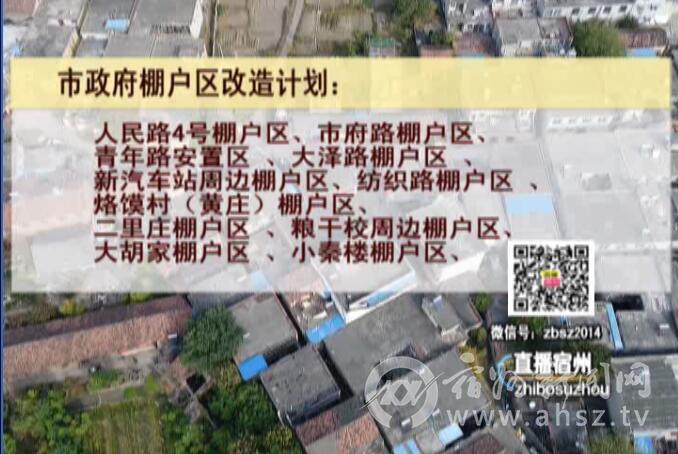 宿州市2018年棚户区改造计划